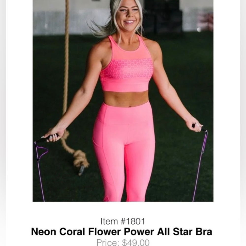 Hot pink workout SET